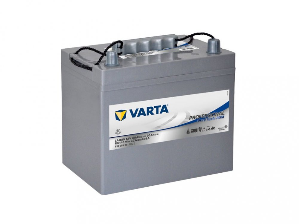 BATTERIA VARTA LAD115 Professional DC AGM 115 Ah 830115060 - Autoricambi  Statile