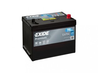 EXIDE Premium 75Ah, 12V, EA755