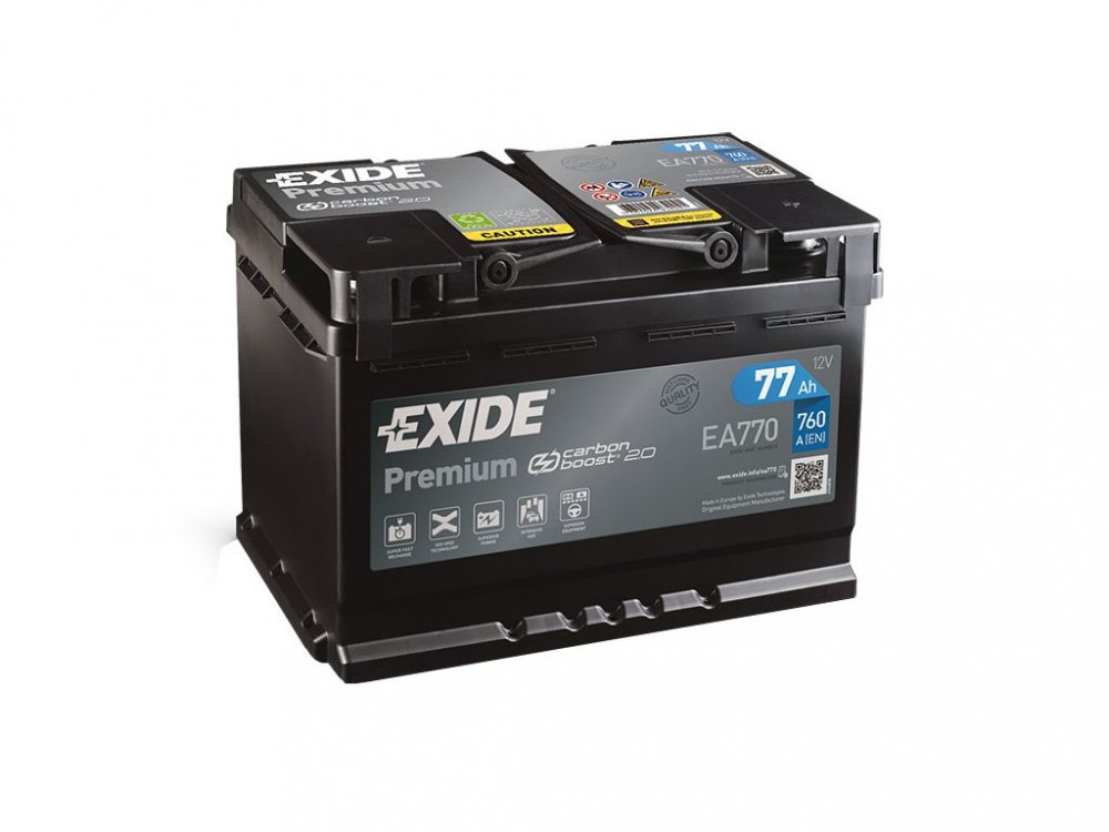 EXIDE Premium - Rated capacity - 72 Ah :: Battery Import EU