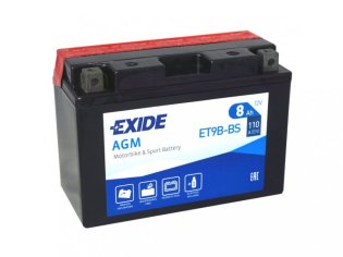 EXIDE BIKE Maintenance Free 8Ah, 12V, ET9B-BS