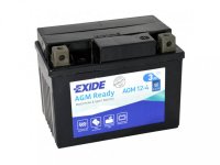 EXIDE BIKE Factory Sealed 3Ah, 12V, AGM12-4  (YTX4L-BS)
