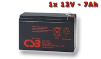 APC RBC40, battery replacement kit (1 pcs. CSB GP1272 F2)
