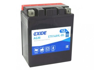 EXIDE BIKE Maintenance Free 12Ah, 12V, ETX14AHL-BS