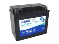 EXIDE BIKE Factory Sealed 10Ah, 12V, AGM12-10 (YTX12-BS)